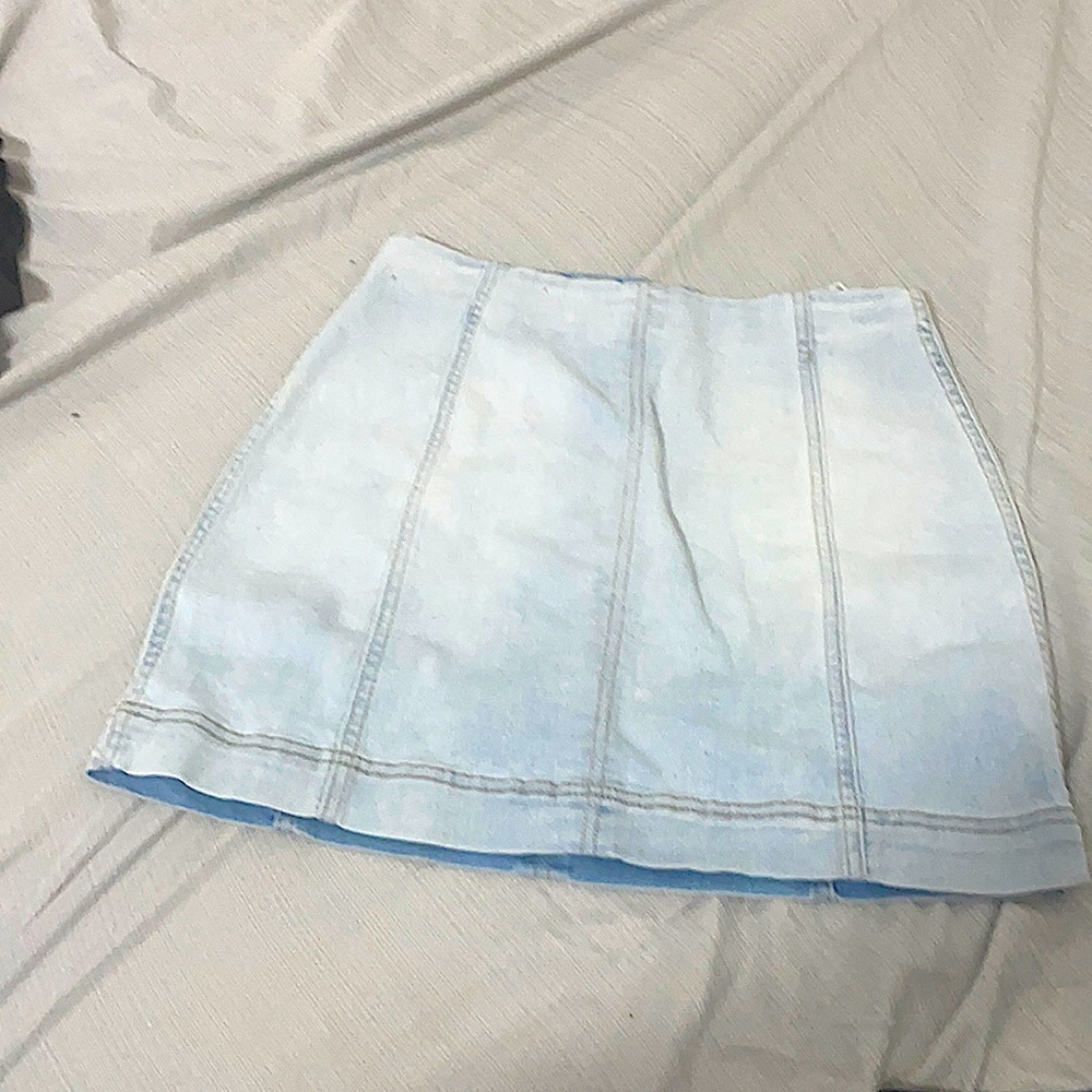 Wild Fable Jean Denim Mini Skirt High Waisted